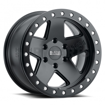 Black Rhino Wheel Crawler - 17 x 8.5 Black - 1785CRL-26140M12