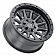 Black Rhino Wheel Dugger - 17 x 8.5 Gun Black - 1785DGR-86140M12