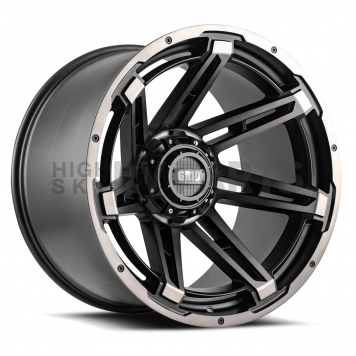 Grid Wheel GD12 - 20 x 9 Black - GD1220090237T1508