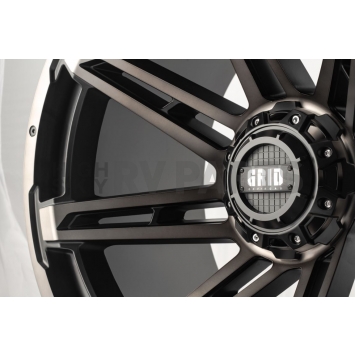 Grid Wheel GD12 - 20 x 9 Black - GD1220090237T1508-2