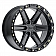 Black Rhino Wheel Henderson - 17 x 9 Black With Brass Bolts - 1790HDS-26140B12