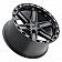 Black Rhino Wheel Henderson - 17 x 9 Black With Brass Bolts - 1790HDS-26140B12