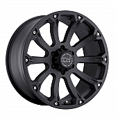 Black Rhino Wheel Sidewinder - 17 x 9 Black - 1790SID-26140B12
