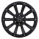 Black Rhino Wheel Sidewinder - 17 x 9 Black - 1790SID-26140B12