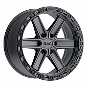 Black Rhino Wheel Henderson - 17 x 9 Gun Black With Black Lip And Bolts - 1790HDS126140G12
