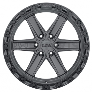 Black Rhino Wheel Henderson - 17 x 9 Gun Black With Black Lip And Bolts - 1790HDS126140G12-2