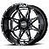 Moto Metal Wheel MO993 Hydra - 20 x 9 Black With Natural Accents - MO99329068300