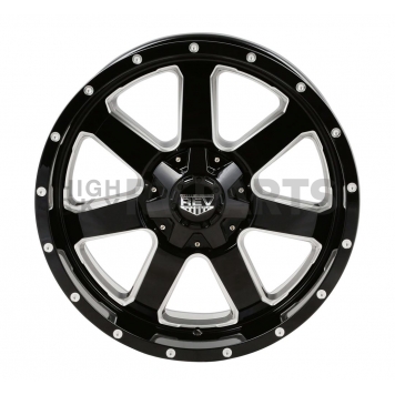 REV Wheel Offroad 885 - 20 x 9 Black With Natural Accents - 885M-2903512
