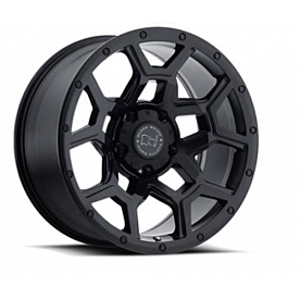 Black Rhino Wheel Overland - 18 x 9.5 Black - 1895VRL-86140M12