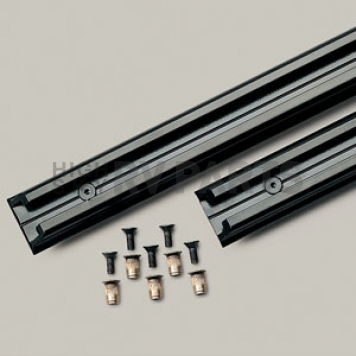 Surco Products Roof Rack Side Rail Aluminum Black - R3600