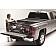 Roll-N-Lock Bed Cargo Divider Flip-Up Aluminum Black - CM456