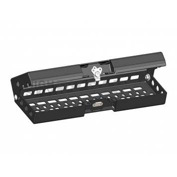 Warrior Products Cargo Organizer Mounts To OE Bed Channels Black Steel - 4381-2