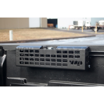Warrior Products Cargo Organizer Mounts To OE Bed Channels Black Steel - 4381-4