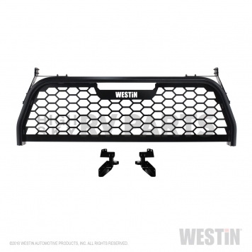 Westin Automotive Headache Rack Mesh Aluminum Black Powder Coated - 5781065-11