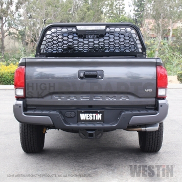 Westin Automotive Headache Rack Mesh Aluminum Black Powder Coated - 5781065-5