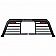 Magnum Truck Racks Headache Rack Louvered Aluminum Black Matte Powder Coated - 109HW