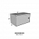 Westin Automotive Tool Box Underbed Polished Aluminum - HBD1818