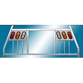 Custom Flow Headache Rack Bar Style Aluminum - ACG45NH