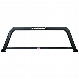 Magnum Truck Racks Headache Rack Frame Only Aluminum Black Matte Powder Coated - 109HP