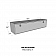 Westin Automotive Tool Box Underbed Polished Aluminum - HUB2460