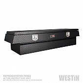 Westin Automotive Tool Box Side Mount Black Textured Aluminum - 80RB184BT