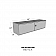 Westin Automotive Tool Box Underbed Polished Aluminum - HBD1848