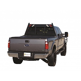 Go Industries Headache Rack Louvered Steel Black Powder Coated - 623B