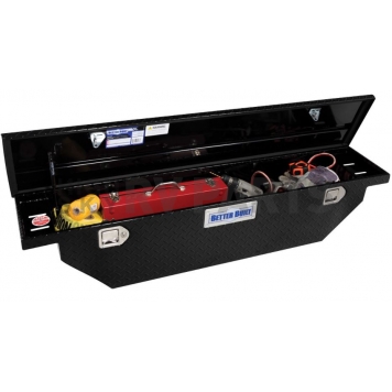 Better Built Company Tool Box - Crossover Aluminum Black Gloss Low Profile - 73210285-4