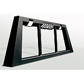 Fab Fours Headache Rack Bar Style Steel Black Powder Coated - HR20021