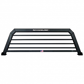 Magnum Truck Racks Headache Rack Louvered Aluminum Black Matte Powder Coated - 109