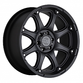 Black Rhino Wheel Glamis - 17 x 9 Black - 1790GLA126135M87