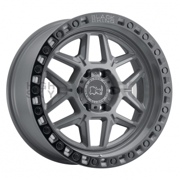 Black Rhino Wheel Kelso - 17 x 9 Gray With Black Lip And Bolts - 1790KLS-85127G71