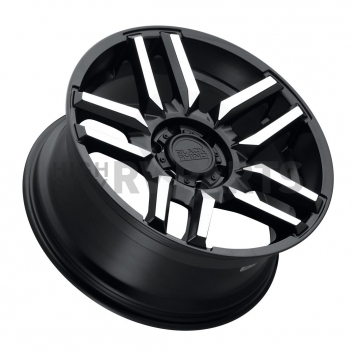 Black Rhino Wheel Mesa - 17 x 8.5 Black With Natural Face - 1785MSA-85127F71-3