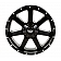 REV Wheel Offroad 885 - 17 x 9 Black With Natural Accents - 885M-7903212