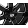 REV Wheel Offroad 885 - 17 x 9&nbsp;Black With Natural Accents - 885M-7903212