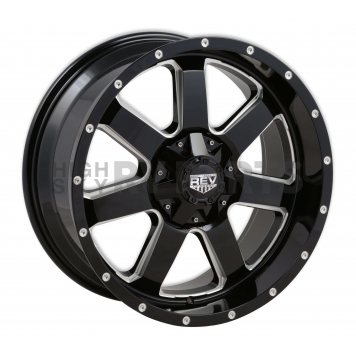REV Wheel Offroad 885 - 20 x 9&nbsp;Black With Natural Accents - 885M-2907312-2