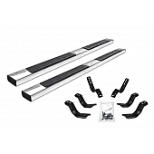 Go Rhino Nerf Bar 6 Inch Stainless Steel Oval - 6862409987PS