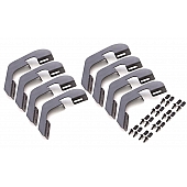 Lund International Running Board Bare Aluminum Stationary - 22908783