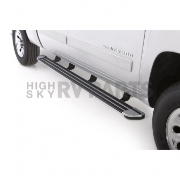 Lund International Running Board Bare Aluminum Stationary - 22908783-3