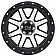 Black Rhino Wheel Coyote - 17 x 9 Natural Face - 1790CYT-88165B22