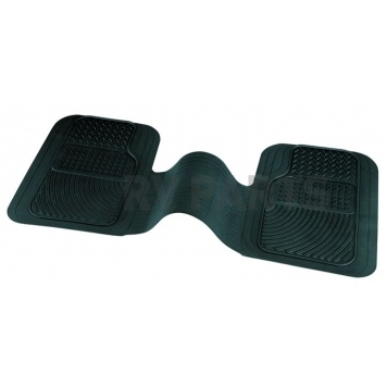 Rubber Queen Floor Mat - Cut-To-Fit Rubber Black Single - 69001-1