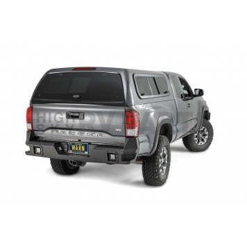 Warn Bumper Ascent 1-Piece Design Steel Black - 98054-1
