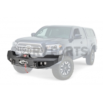 Warn Bumper Ascent 1-Piece Design Steel Black - 100927