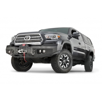 Warn Bumper Ascent 1-Piece Design Steel Black - 100927-1