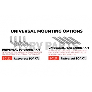 Putco Light Bar Mounting Kit BLADEEXT06-4