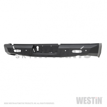 Westin Public Safety Bumper Pro-Series 1-Piece Design Steel Black - 58421025