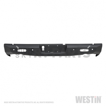 Westin Public Safety Bumper Pro-Series 1-Piece Design Steel Black - 58421025-11