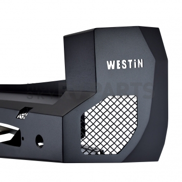 Westin Public Safety Bumper Pro-Series 1-Piece Design Steel Black - 58421045-8