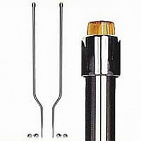 Bores Bumper Guide With LED Amber Marker/ Turn Signal Indicator Tip Set Of 2 - 848310