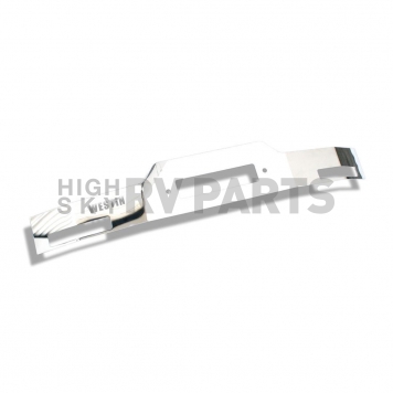 Westin Automotive Bumper Cover Plain Polished Silver Stainless Steel - Max Winch Mounting System - 4670100
